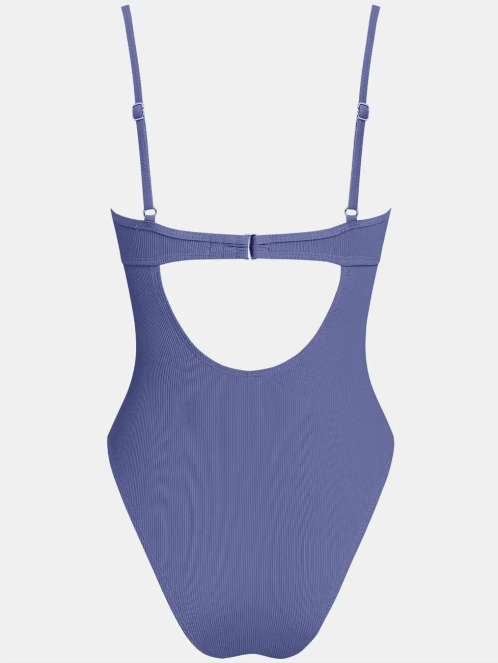 Cupshe Snapshot Moment Purple One-Piece Swimsuit- 34D